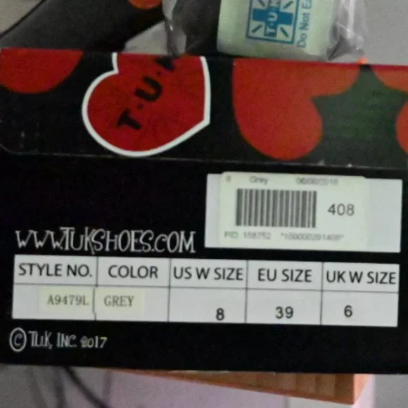 BNWT - TUK Vegan Leather Octopus Flats - Picture 2 of 3